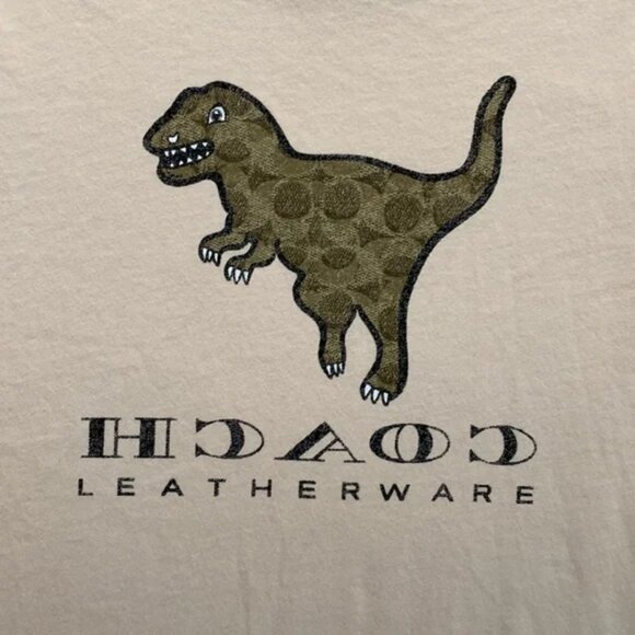 Coach 1941 Signature Rexy Logo T-Shirt XS - Picture 2 of 7